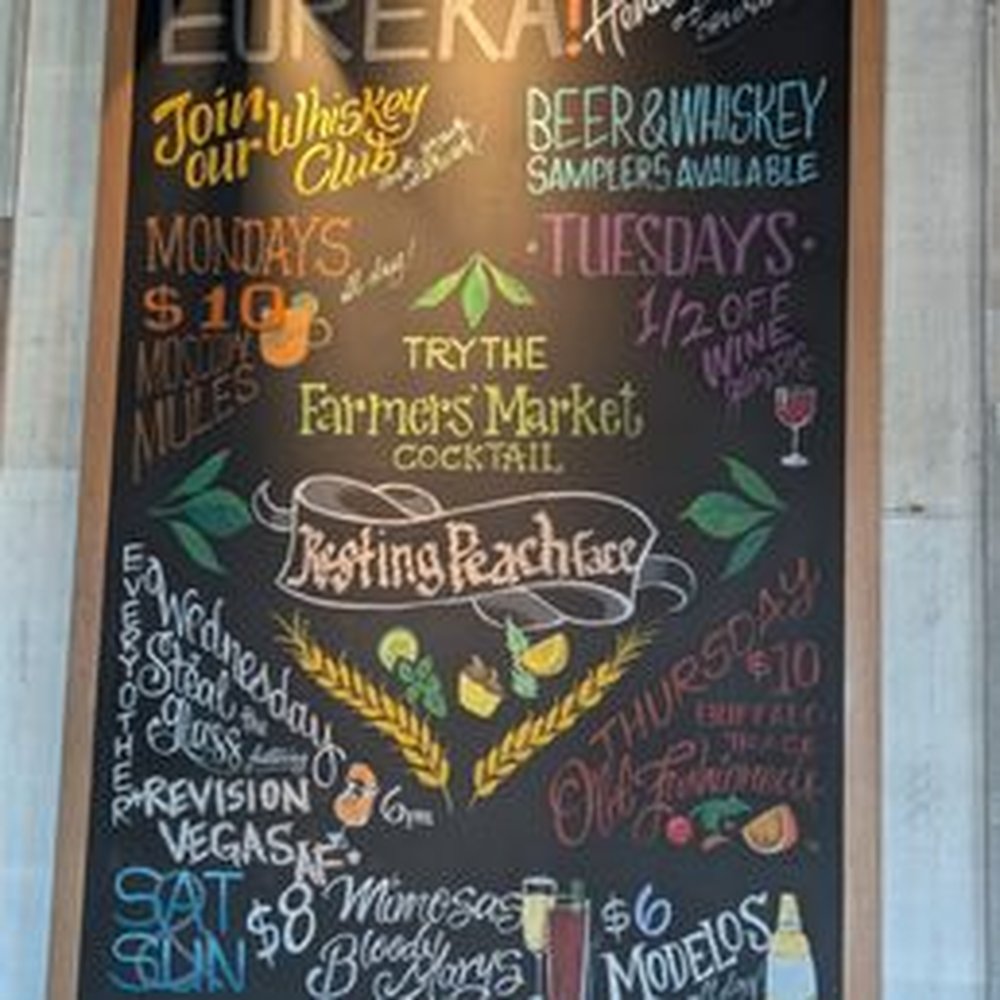 Eureka! Henderson - Specials menu board - American Near Me - Henderson, Nevada
