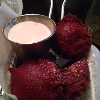 The Committed Pig - Fried red velvet Oreo with glaze dip. - Breakfast & Brunch Near Me - Morristown, New Jersey The Committed Pig - Fried red velvet Oreo with glaze dip. - Breakfast & Brunch Near Me - Morristown, New Jersey