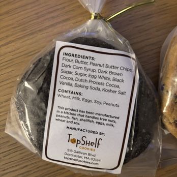 Top Shelf Cookies - Love these cookies and the ingredients. So excited I got to try these. - Bakeries Near Me - Boston, Massachusetts Top Shelf Cookies - Love these cookies and the ingredients. So excited I got to try these. - Bakeries Near Me - Boston, Massachusetts