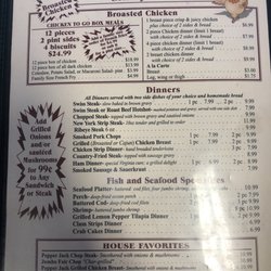 Mixin's N Fixin's Country Diner - Menu