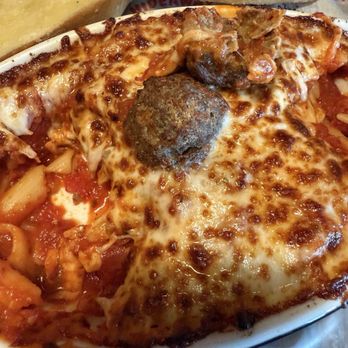 Hideaway Pizza - Baked ziti and meatballs - Pizza Near Me - Fort Worth, Texas