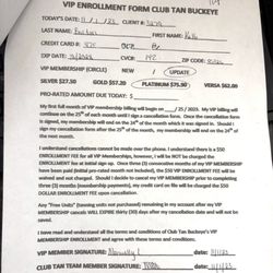 Tru Tan - Copy of contract- nowhere does it dictate where written notice must be served to