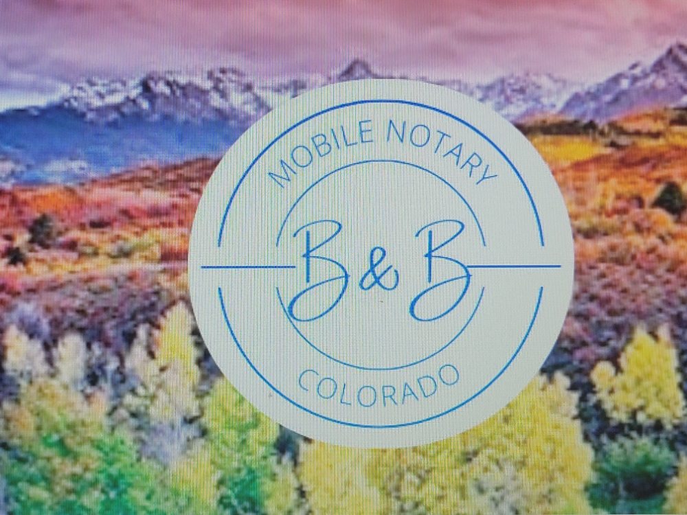 B & B MOBILE NOTARY Request a Quote Fort Collins, Colorado Notaries Phone Number Yelp