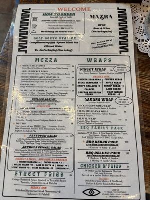 Menu photo 7 MAZRA Redwood City, CA