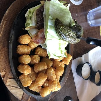 Hops n Drops - Jalapeño cream cheese burger no bun - Fast Food Near Me - Maple Valley, Washington