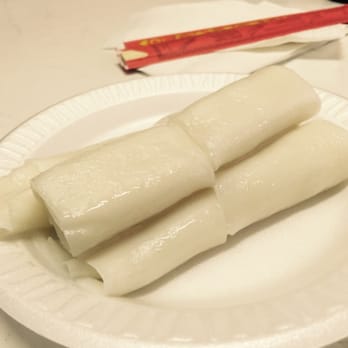 China Boy - Plain Cheung fun  aka plain rice crepe. Simple but well made without too much oil - Asian Fusion Near Me - Washington, DC, District of Columbia