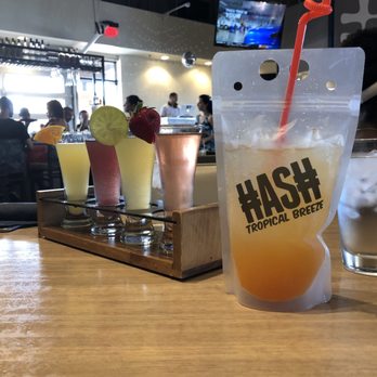 Hash Kitchen - Mimosa Flight and Tropical Breeze - Breakfast & Brunch Near Me - Chandler, Arizona