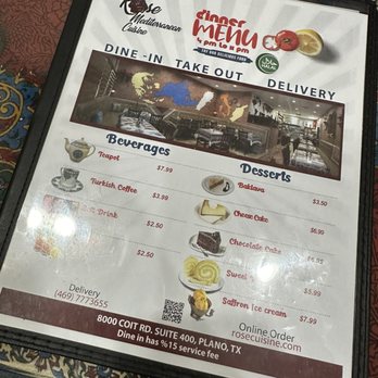 Rose Mediterranean Cuisine - Menu - Mediterranean Near Me - Plano, Texas Rose Mediterranean Cuisine - Menu - Mediterranean Near Me - Plano, Texas