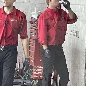 Discount Tire - A couple of the hard working men at Discount Tire enjoying a thank you Red Bull! - Tires Near Me - Flagstaff, Arizona