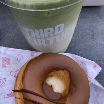 Third Culture Bakery - Berkeley - Vietnamese coffee donut and matcha latte - Bakeries Near Me - Berkeley, California