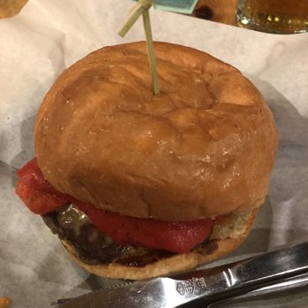 Gustav's - Pepper Jack Burger. - German Near Me - Leavenworth, Washington