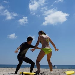 Dr. Shred's Surf Adventures - Teaching her the ways of the shred