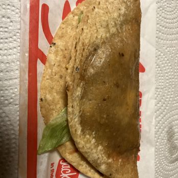 Jack in the Box - Two Tacos with xtra cheese and hot sauce - Burgers Near Me - Lakeside, California