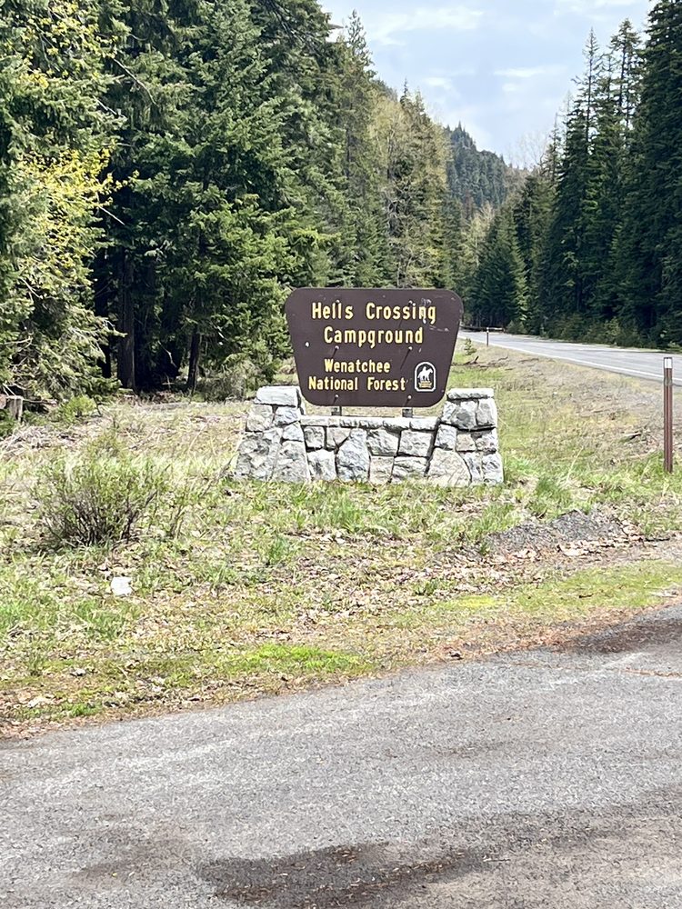 HELLS CROSSING CAMPGROUND Updated June 2024 WA410, Goose Prairie