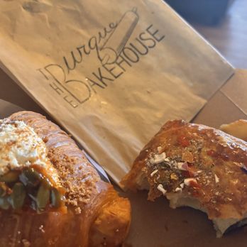 The Burque Bakehouse - Pumpkin croissant  and green chili croissants chili croissants - Bakeries Near Me - Albuquerque, New Mexico