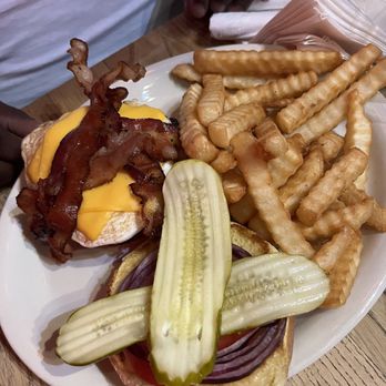Vortex Bar & Grill - Burger and fries - American Near Me - Atlanta, Georgia