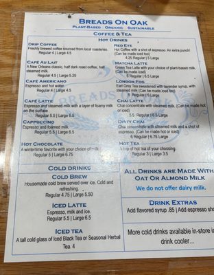 Menu photo 1 Breads on Oak Cafe & Bakery New Orleans, LA