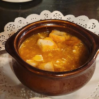 Mallorca - Sopa de ajo, garlic soup. It is fantastic - Spanish Near Me - Cleveland, Ohio Mallorca - Sopa de ajo, garlic soup. It is fantastic - Spanish Near Me - Cleveland, Ohio