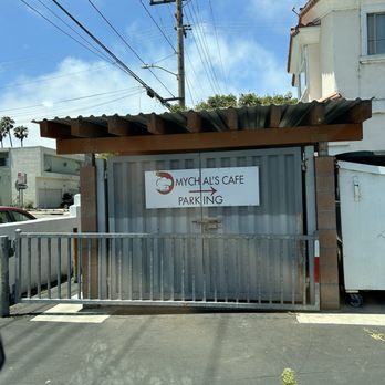 Mychal's Cafe - Parking sign - Coffee & Tea Near Me - Redondo Beach, California Mychal's Cafe - Parking sign - Coffee & Tea Near Me - Redondo Beach, California