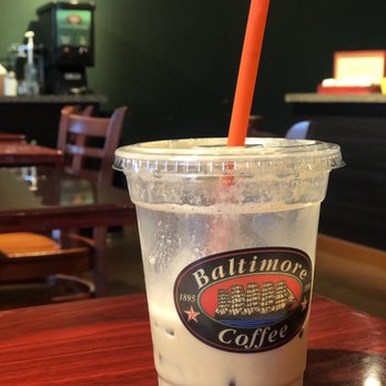 Baltimore Coffee & Tea - 16 Oz spiced chai with almond milk. Pardon the half drank. My kid loved it and wanted it all to himself ;) - Coffee & Tea Near Me - Odenton, Maryland Baltimore Coffee & Tea - 16 Oz spiced chai with almond milk. Pardon the half drank. My kid loved it and wanted it all to himself ;) - Coffee & Tea Near Me - Odenton, Maryland