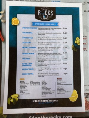 64 On The Rocks by null