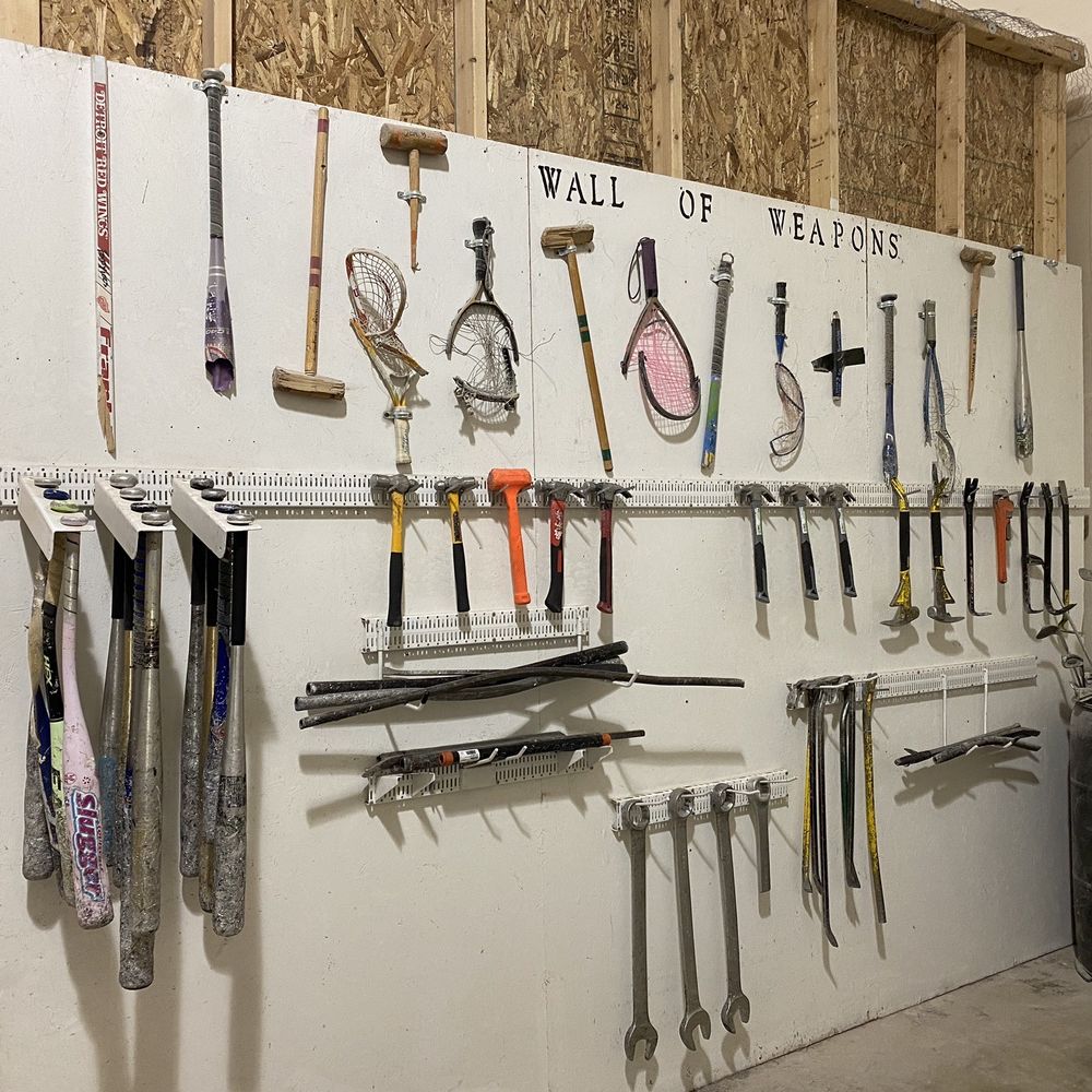 Destruction Depot - The wall of weapons - Recreation Centers Near Me - Whitmore Lake, Michigan Destruction Depot - The wall of weapons - Recreation Centers Near Me - Whitmore Lake, Michigan