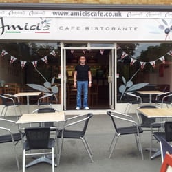 Cafe Amici - Here is Guy open and ready to make a great breakfast!!!