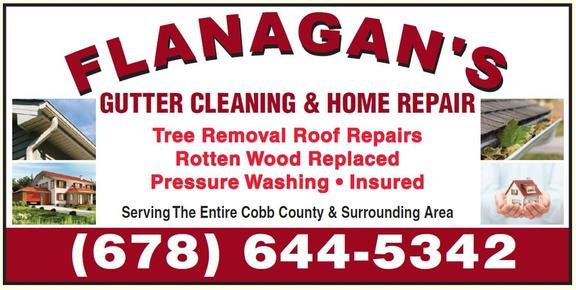 Slide of Flanagan's Gutter Cleaning