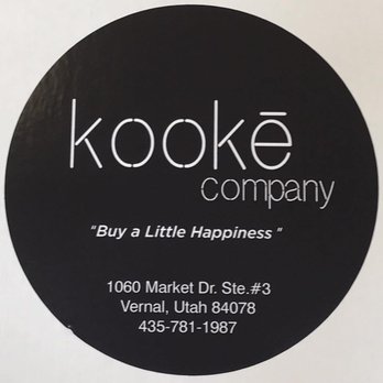 Kookē Company - a black circle with white lettering - Desserts Near Me - Vernal, Utah Kookē Company - a black circle with white lettering - Desserts Near Me - Vernal, Utah