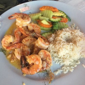 Lighthouse Marina - Shrimp in garlic sauce - Seafood Near Me - Cancún, ROO