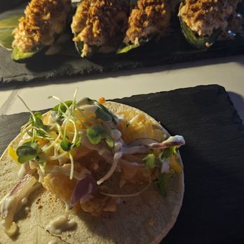 Sushi Rose - Shrimp Tacos 3 in an order $14.00 Angry Jalapeño $ 15.oo - Sushi Bars Near Me - Winston-Salem, North Carolina Sushi Rose - Shrimp Tacos 3 in an order $14.00 Angry Jalapeño $ 15.oo - Sushi Bars Near Me - Winston-Salem, North Carolina