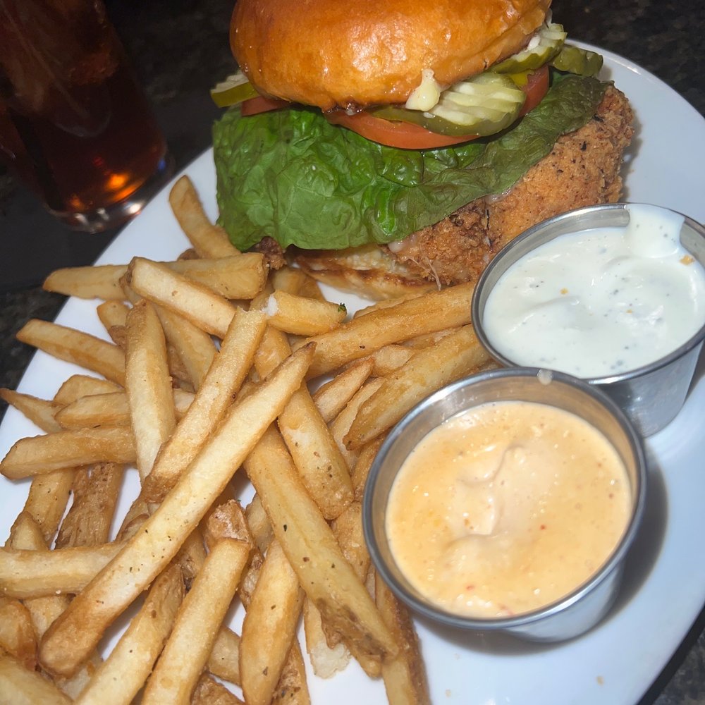 Urban Cellar - Crispy chicken sandwich. - American Near Me - West Des Moines, Iowa Urban Cellar - Crispy chicken sandwich. - American Near Me - West Des Moines, Iowa