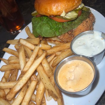 Urban Cellar - Crispy chicken sandwich. - American Near Me - West Des Moines, Iowa