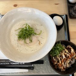 Torisoba Tonsho - Original Ramen with Misotori Bowl