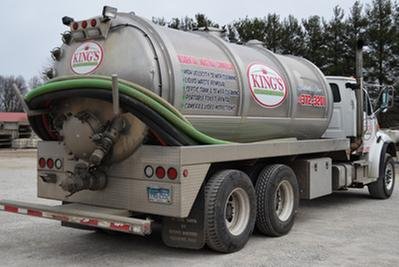 Slide of King's Sanitary Service