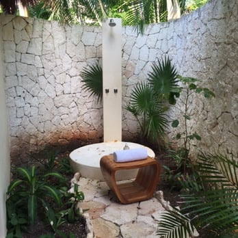 Viceroy Riviera Maya - outdoor shower - privacy! - Hotels Near Me - Playa del Carmen, ROO