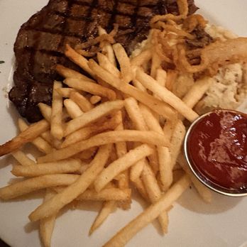 Wood-n-Tap - 14oz NY Strip steak - American Near Me - Groton, Connecticut