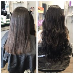 Elite Salon - Before/After Hair Extensions