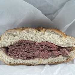 Ronkonkoma Deli - Dry, cold roast beef.
