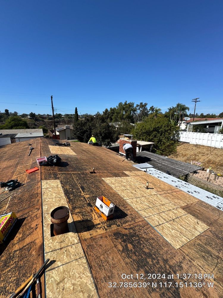 Slide of Mister Roofing