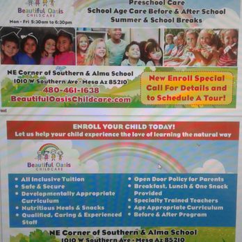 Beautiful Oasis Childcare - Preschools Near Me - Mesa, Arizona