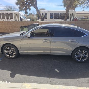 Bob's Autoglass -N- Tint - Brand new Accord with fresh tint! - Auto Glass Services Near Me - Yucca Valley, California Bob's Autoglass -N- Tint - Brand new Accord with fresh tint! - Auto Glass Services Near Me - Yucca Valley, California