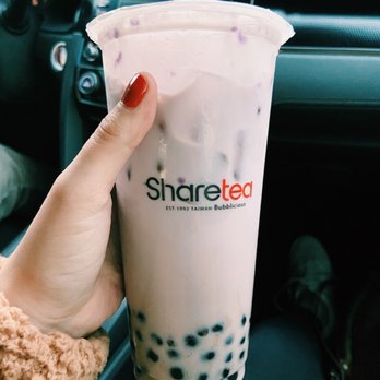 Sharetea - taro pearl milk tea with boba - Bubble Tea Near Me - Oklahoma City, Oklahoma Sharetea - taro pearl milk tea with boba - Bubble Tea Near Me - Oklahoma City, Oklahoma
