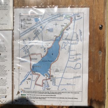 Union Pond - Posted trail map - Parks Near Me - Manchester, Connecticut Union Pond - Posted trail map - Parks Near Me - Manchester, Connecticut