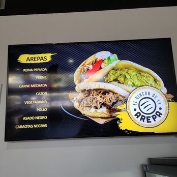 El Rincon De La Arepa - the menu - Spanish Near Me - Deerfield Beach, Florida