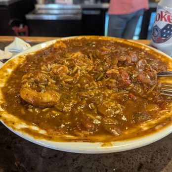 Gumbeaux's Cajun Cafe - Shrimp Creole with uncleaned shrimp. Shrimp digestive tract (poop) included. - Cajun/Creole Near Me - Douglasville, Georgia Gumbeaux's Cajun Cafe - Shrimp Creole with uncleaned shrimp. Shrimp digestive tract (poop) included. - Cajun/Creole Near Me - Douglasville, Georgia