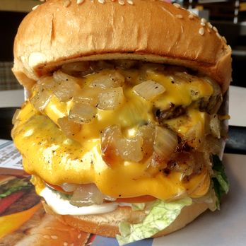 Habit Burger & Grill - Yeah, look at that melty cheese and onions! - Burgers Near Me - Redding, California Habit Burger & Grill - Yeah, look at that melty cheese and onions! - Burgers Near Me - Redding, California