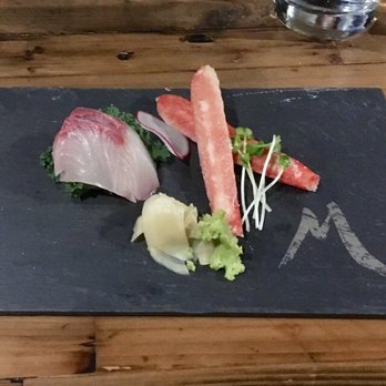 M Sushi - Amazing amberjack and snow crab sashimi - Sushi Bars Near Me - Durham, North Carolina M Sushi - Amazing amberjack and snow crab sashimi - Sushi Bars Near Me - Durham, North Carolina