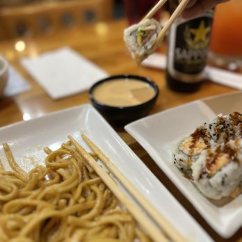 Nagoya Cafe - Noodles Side and Spicy Crab Meat Roll - Japanese Near Me - Baton Rouge, Louisiana Nagoya Cafe - Noodles Side and Spicy Crab Meat Roll - Japanese Near Me - Baton Rouge, Louisiana