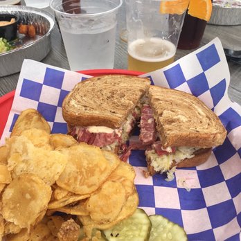 The River Tap & Grill - A delicious Reuben! - American Near Me - Hollis, Maine